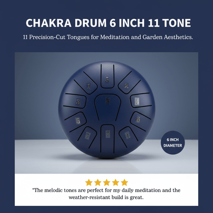 Chakra Drum 6 Inch 11 Tone (Free Shipping - TODAY ONLY) - Rainzio