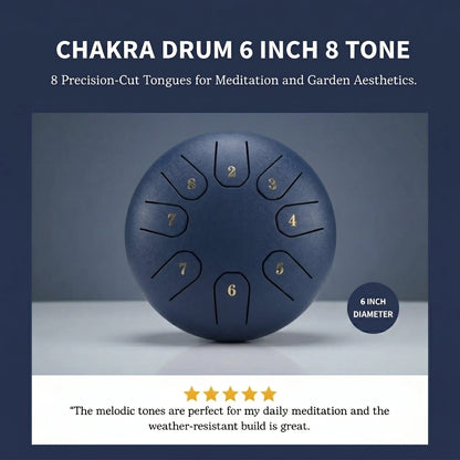 Chakra Drum 6 Inch 8 Tone (Free Shipping - TODAY ONLY) - Rainzio