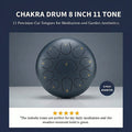 Chakra Drum 8 Inch 11 Tone (Free Shipping - TODAY ONLY)