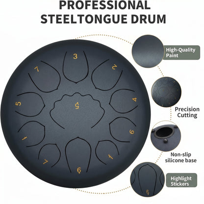 Chakra Drum 8 Inch 11 Tone (Free Shipping - TODAY ONLY) - Rainzio